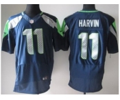nike nfl jerseys seattle seahawks #11 harvin blue[Elite]