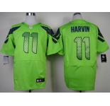 nike nfl jerseys seattle seahawks #11 harvin green[Elite]