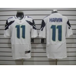 nike nfl jerseys seattle seahawks #11 harvin white[Elite]