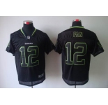 nike nfl jerseys seattle seahawks #12 fan black[Elite lights out]