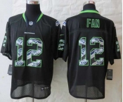 nike nfl jerseys seattle seahawks #12 fan black[Elite united sideline]