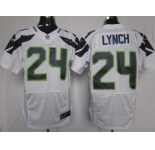 nike nfl jerseys seattle seahawks #24 marshawn lynch white[elite]
