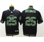 nike nfl jerseys seattle seahawks #25 sherman Black[Elite Camo Fashion]