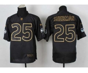 nike nfl jerseys seattle seahawks #25 sherman black[Elite gold lettering fashion]
