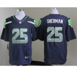 nike nfl jerseys seattle seahawks #25 sherman blue[Elite]