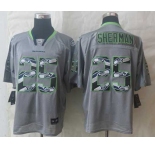 nike nfl jerseys seattle seahawks #25 sherman grey[Elite united sideline]