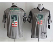 nike nfl jerseys seattle seahawks #3 wilson grey[Elite USA Flag Fashion shadow]
