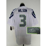 nike nfl jerseys seattle seahawks #3 wilson white[Elite signature]