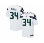 nike nfl jerseys seattle seahawks #34 rawls white[Elite]