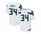 nike nfl jerseys seattle seahawks #34 rawls white[Elite]