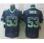 nike nfl jerseys seattle seahawks #53 smith blue[Elite drift fashion]