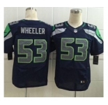 nike nfl jerseys seattle seahawks #53 wheeler blue[Elite][wheeler]