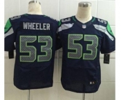 nike nfl jerseys seattle seahawks #53 wheeler blue[Elite][wheeler]
