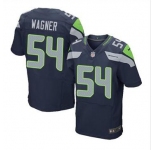 nike nfl jerseys seattle seahawks #54 wagner blue[Elite]