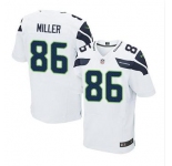 nike nfl jerseys seattle seahawks #86 zach miller white[Elite]