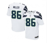 nike nfl jerseys seattle seahawks #86 zach miller white[Elite]