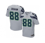 nike nfl jerseys seattle seahawks #88 graham grey[Elite]