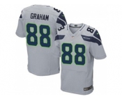 nike nfl jerseys seattle seahawks #88 graham grey[Elite]