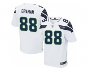 nike nfl jerseys seattle seahawks #88 graham white[Elite]