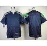 nike nfl jerseys seattle seahawks blank blue[Elite]
