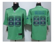 2015 New Nike Seattle Seahawks #88 Graham Green Strobe Jerseys[Limited]