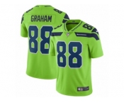Men Nike Seattle Seahawks #88 Jimmy Graham Vapor Untouchable Limited Green NFL Jersey
