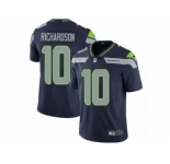 Men's Nike Seattle Seahawks #10 Paul Richardson Vapor Untouchable Limited Steel Blue Team Color NFL Jersey