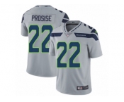 Men's Nike Seattle Seahawks #22 C. J. Prosise Vapor Untouchable Limited Grey Alternate NFL Jersey