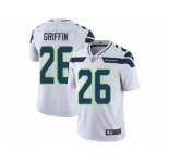 Men's Nike Seattle Seahawks #26 Shaquill Griffin Vapor Untouchable Limited White NFL Jersey