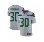 Men's Nike Seattle Seahawks #30 Bradley McDougald Vapor Untouchable Limited Grey Alternate NFL Jersey
