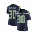 Men's Nike Seattle Seahawks #30 Bradley McDougald Vapor Untouchable Limited Steel Blue Team Color NFL Jersey