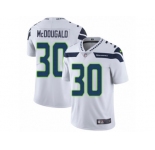 Men's Nike Seattle Seahawks #30 Bradley McDougald Vapor Untouchable Limited White NFL Jersey