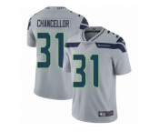 Men's Nike Seattle Seahawks #31 Kam Chancellor Vapor Untouchable Limited Grey Alternate NFL Jersey