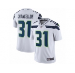 Men's Nike Seattle Seahawks #31 Kam Chancellor Vapor Untouchable Limited White NFL Jersey