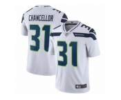 Men's Nike Seattle Seahawks #31 Kam Chancellor Vapor Untouchable Limited White NFL Jersey