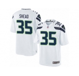 Men's Nike Seattle Seahawks #35 DeShawn Shead Limited White NFL Jersey