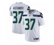 Men's Nike Seattle Seahawks #37 Shaun Alexander Vapor Untouchable Limited White NFL Jersey
