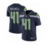 Men's Nike Seattle Seahawks #41 Byron Maxwell Navy Blue Team Color Vapor Untouchable Limited Player NFL Jersey