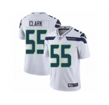 Men's Nike Seattle Seahawks #55 Frank Clark Vapor Untouchable Limited White NFL Jersey
