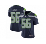 Men's Nike Seattle Seahawks #56 Cliff Avril Vapor Untouchable Limited Steel Blue Team Color NFL Jersey