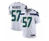 Men's Nike Seattle Seahawks #57 Michael Wilhoite Vapor Untouchable Limited White NFL Jersey