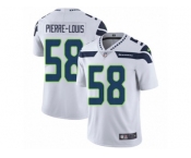 Men's Nike Seattle Seahawks #58 Kevin Pierre-Louis Vapor Untouchable Limited White NFL Jersey