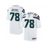 Men's Nike Seattle Seahawks #78 Luke Joeckel Limited White NFL Jersey