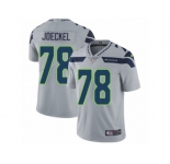 Men's Nike Seattle Seahawks #78 Luke Joeckel Vapor Untouchable Limited Grey Alternate NFL Jersey