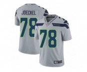 Men's Nike Seattle Seahawks #78 Luke Joeckel Vapor Untouchable Limited Grey Alternate NFL Jersey