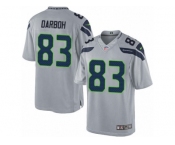 Men's Nike Seattle Seahawks #83 Amara Darboh Limited Grey Alternate NFL Jersey