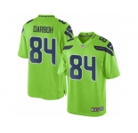 Men's Nike Seattle Seahawks #84 Amara Darboh Limited Green Rush NFL Jersey