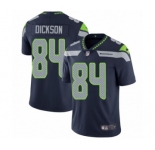 Men's Nike Seattle Seahawks #84 Ed Dickson Navy Blue Team Color Vapor Untouchable Limited Player NFL Jersey