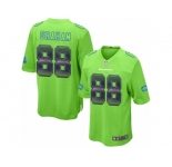 Men's Nike Seattle Seahawks #88 Jimmy Graham Limited Green Strobe NFL Jersey