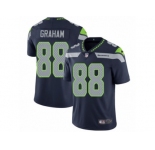 Men's Nike Seattle Seahawks #88 Jimmy Graham Vapor Untouchable Limited Steel Blue Team Color NFL Jersey